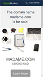 Mobile Screenshot of madame.com